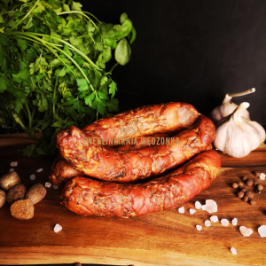 Kiełbasa Palcówka - bez peklosoli, glutenu, bez chemii - Wędliniarnia Wędzonka