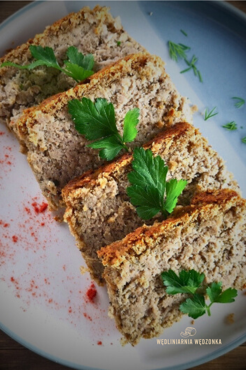 Pasztet drobiowy z indyka bez chemii, glutenu, konserwantów Wędliniarnia Wędzonka