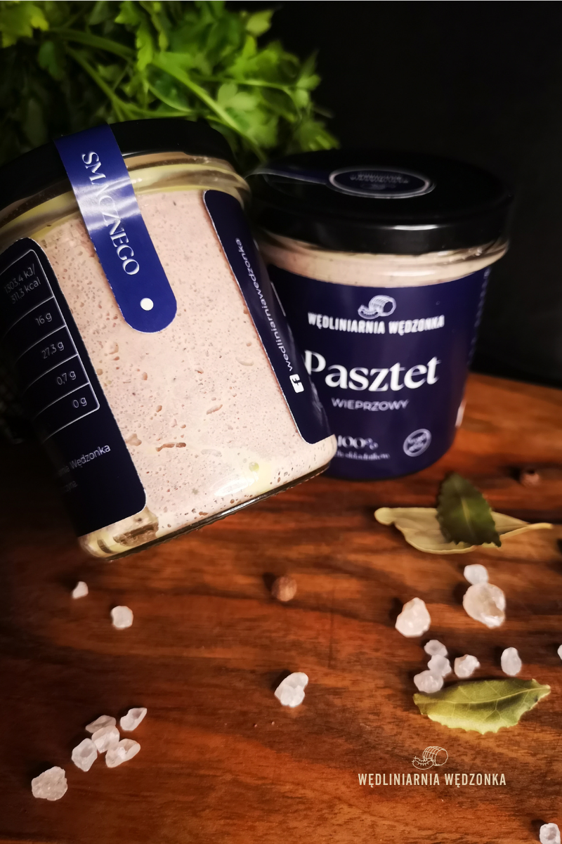 Pasztet Złota Łyżka z wątróbką, bez chemii Wędliniarnia Wędzonka